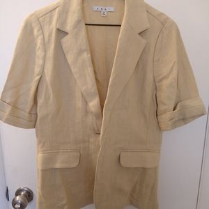 Cabi linen tan jacket